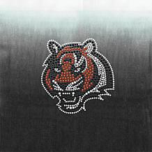 Officially Licensed NFL Dip Dye Scarf - Cincinnati Bengals