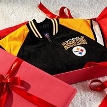 Officially Licensed NFL Faux Suede Jacket by Glll Sports