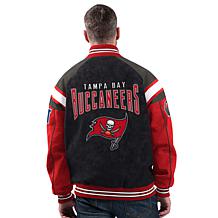 Officially Licensed NFL Faux Suede Jacket by Glll Sports