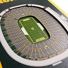 Officially Licensed NFL Green Bay Packers 3D Stadium Banner