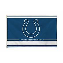 Officially Licensed NFL Indianapolis Colts Personalized Banner Flag