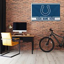 Officially Licensed NFL Indianapolis Colts Personalized Banner Flag