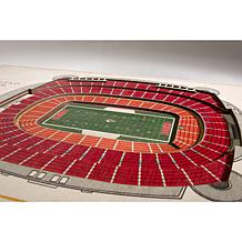 Officially Licensed NFL Kansas City Chiefs Wall Art -Arrowhead Stadium
