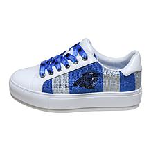 Officially Licensed NFL Lace-Up Sparkle Sneaker by Cuce Shoes