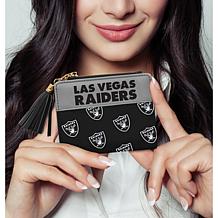 Officially Licensed NFL Las Vegas Raiders Mini Organizer Wallet