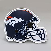 Officially Licensed NFL LED Helmet Lamp - Broncos