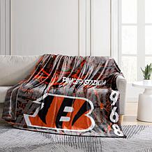 Officially Licensed NFL Logo Brands Home Team Throw