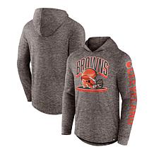 Fanatics Branded Baker Mayfield Cleveland Browns Brown Player Name & Number  Tri-Blend Hoodie T-Shirt