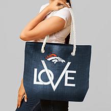 Officially Licensed NFL Love Tote - Denver Broncos