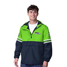 Officially Licensed NFL Men's Batter Up Hooded Pullover Jacket by Glll