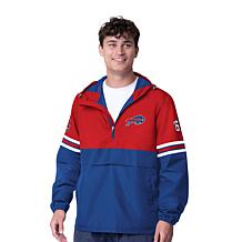 Officially Licensed NFL Men's Batter Up Hooded Pullover Jacket by Glll