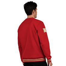 Officially Licensed NFL Men's Crew-Neck Fleece Pullover by Glll