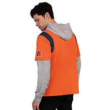 Officially Licensed NFL Men's Long-Sleeve Fashion Layer Top by Glll