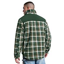 Officially Licensed NFL Men's Transitional Plaid Shirt Jacket by Glll