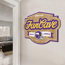 Officially Licensed NFL Minnesota Vikings Fan Cave Sign