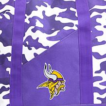 Officially Licensed NFL Minnesota Vikings Super-Duty Camo Tote