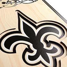 Officially Licensed NFL New Orleans Saints 3D Stadium Banner