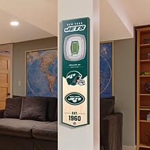 Officially Licensed NFL New York Jets 3D Stadium Banner