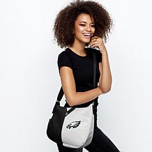 Officially Licensed NFL Philadelphia Eagles Pebble Split Hobo Bag