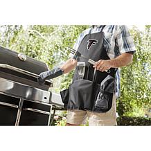 Officially Licensed NFL Picnic Time Apron Tote Pro Grill Set - Falcons