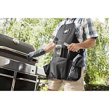 Officially Licensed NFL Picnic Time Apron Tote Pro Grill Set Eagles