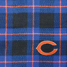 Officially Licensed NFL Plaid Blanket Scarf - Chicago Bears 