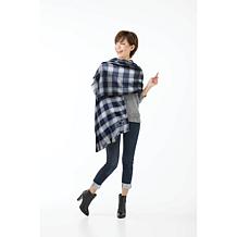 Officially Licensed NFL Plaid Blanket Scarf - Dallas Cowboys 
