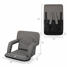 Officially Licensed NFL Portable Reclining Stadium Seat - Browns