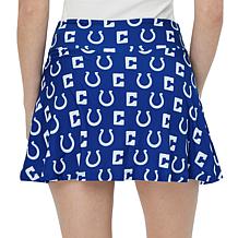 Officially Licensed NFL Printed Record Knit Skort by Concepts Sport