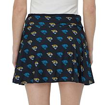 Officially Licensed NFL Printed Record Knit Skort by Concepts Sport