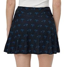 Officially Licensed NFL Printed Record Knit Skort by Concepts Sport