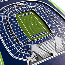 Officially Licensed NFL Seattle Seahawks 3D Stadium Banner