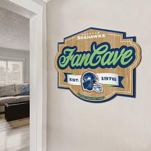 Officially Licensed NFL Seattle Seahawks Fan Cave Sign