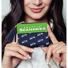 Officially Licensed NFL Seattle Seahawks Mini Organizer Wallet