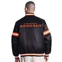 Officially Licensed NFL Starter Men's Satin Varsity Jacket