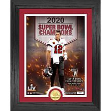Officially licensed NFL Tom Brady 7-Time SB Champion Coin Photo Mint