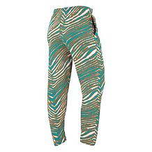Officially Licensed NFL Unisex Pull-On Zebra-Print Knit Pant by Zubaz