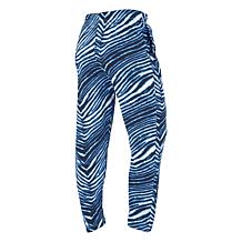 Officially Licensed NFL Unisex Pull-On Zebra-Print Knit Pant by Zubaz