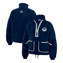 Officially Licensed NFL Wear by Erin Andrews 1/2 Zip Fleece Pullover