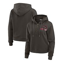 Officially Licensed NFL Wear by Erin Andrews Hooded Waffle Top