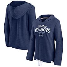 Officially Licensed NFL Women's Iconic Cotton Fleece Hoodie, Cowboys