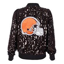 Officially Licensed NFL Women's Sequin Jacket from Fabgating by Cucé