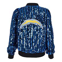 Officially Licensed NFL Women's Sequin Jacket from Fabgating by Cucé