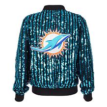 Officially Licensed NFL Women's Sequin Jacket from Fabgating by Cucé