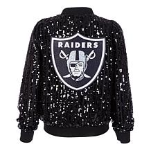 Officially Licensed NFL Women's Sequin Jacket from Fabgating by Cucé