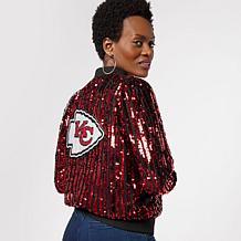 Officially Licensed NFL Women's Sequin Jacket from Fabgating by Cucé