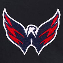 Officially Licensed NHL Capitals Ladies Fleece & Nylon Jacket