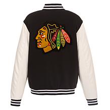Officially Licensed NHL Chicago Blackhawk Unisex Reverse Fleece Jacket
