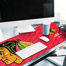 Officially Licensed NHL Logo Series Desk Pad - Chicago Blackhawks