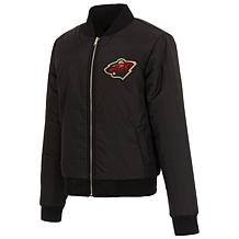 Officially Licensed NHL Minnesota Wild Fleece & Nylon Jacket